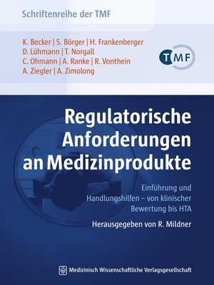 cover image of Regulatorische Anforderungen an Medizinprodukte